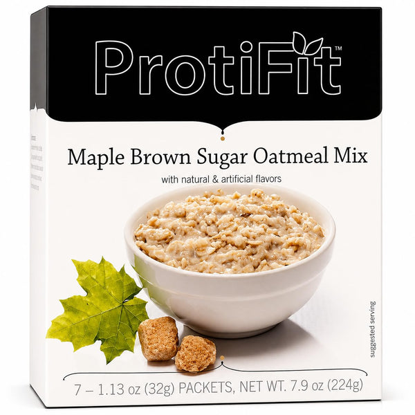 PROTIFIT - High Protein Oatmeal Mix, 15g Protein, Low Calorie, Low Fat,