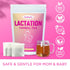 Feelherbs 16 Lactation Herbal Tea for Breastfeeding Moms, Teabags Nursing Tea with Goji Berry, Papaya, Jujube