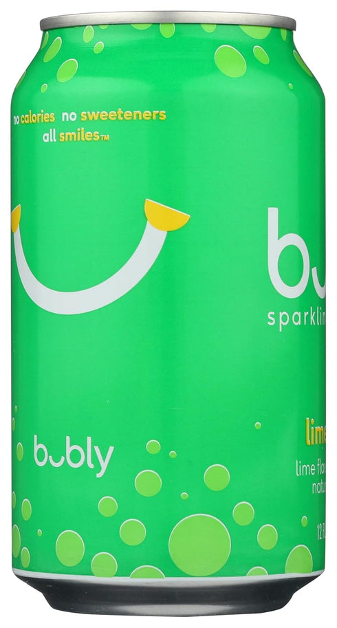 12 oz Bubly Sparkling Water, Lime