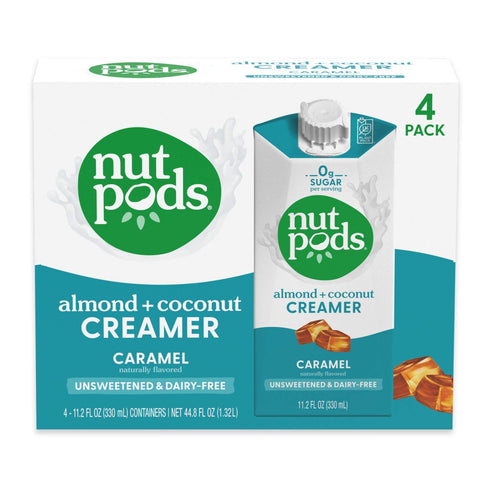 3 pack 4 pack nutpods Barista Basics Non Dairy Coffee Creamer Bundle: a of Classic Chocolate and a of French Vanilla