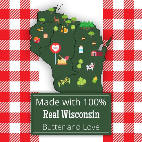 3 8 oz Packs Valley Fudge Peanut Butter Fudge One and a Half Pounds | Fresh Artisan Fudge | Made with Real Wisconsin