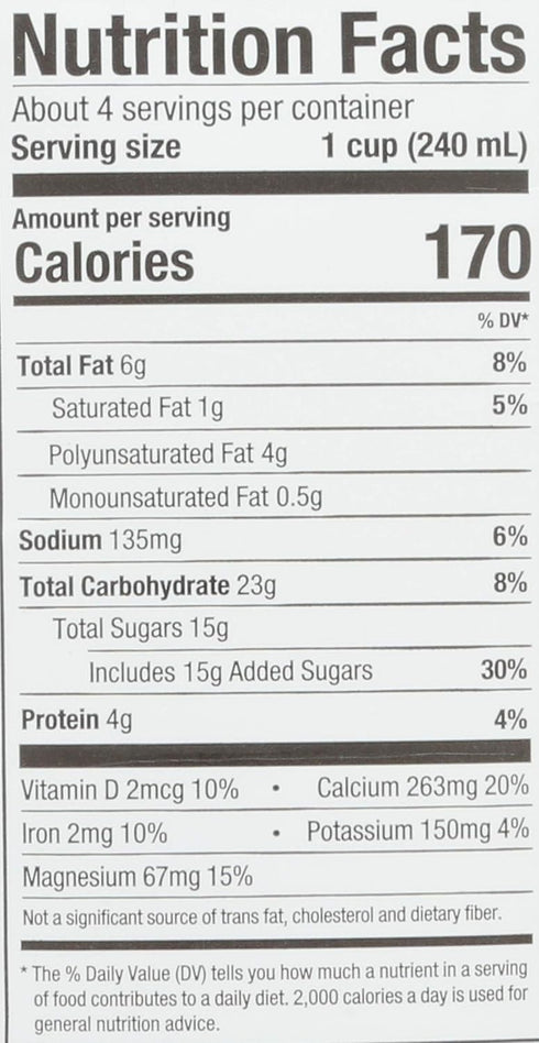 32oz Pacific Foods Hemp Milk, Vanilla