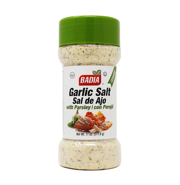 Badia Coasrse Garlic Salt & Parsley, 11 Ounce (Pack of 12)
