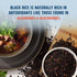 6-Pack 16 Oz Lundberg Black Pearl Rice, Regenerative Organic Certified, Full-Bodied Black Rice, Responsibly Grown