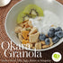 500g, Okara Granola Cereal, Large Capacity Additive-Free, Made with Fresh Okara, Dairy-Free, Coconut, Walnuts