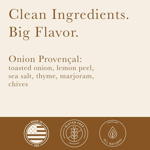 Onion Provencal Gourmet Chive & Toasted Onion Seasoning | Bread Dipping Seasoning | Perfect Toasted Bakery Topping