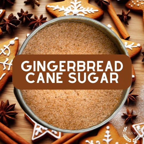 GLP-1 #91 Gingerbread Cane Sugar | Gourmet Replacement For Plain Processed Sugar | Artisanal Infused Sugar | All