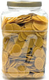 64oz (4lbs) (14-Spice 1.75oz (50g) Rani Pani Puri Coins (Uncooked, Microwaveable Wheat Semolina Coins) w/Pani Puri