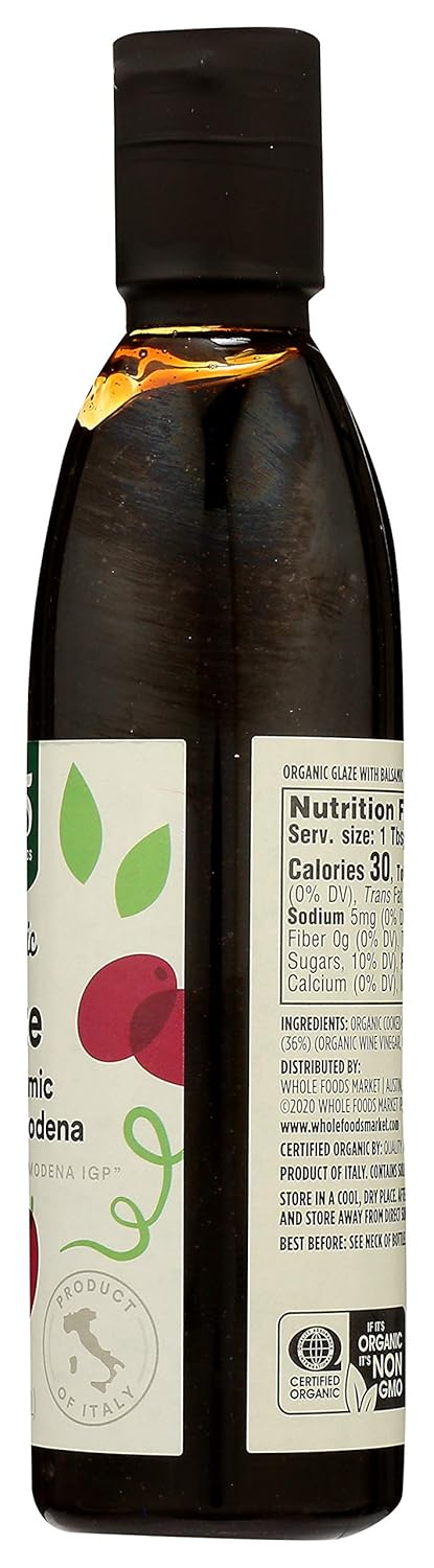 365 8.45 Oz (Pack 2) by Whole Foods Market, Organic Balsamic Glaze, Fl