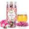 Goofoo Dried Rose Buds Rose Tea, Edible Whole Dry Roses, Premium Loose Leaf Herbal Tea, Ideal for Gift - 2.8 oz