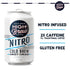 10 Oz, (Pack 12) High Brew Coffee, Nitro Sweet Cream, Cold Brew Coffee, FL Ready-To-Drink