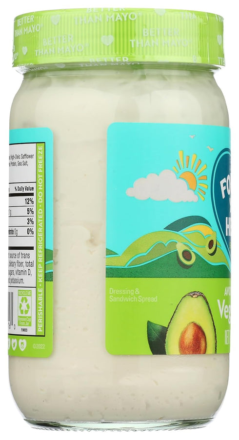 Follow Your Heart 14 Oz , Vegenaise Avocado Oil, Fl