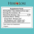 Herb Lore 58 Organic Nursing Tea - Servings - Loose Leaf - Fenugreek Free Lactation Tea with Moringa for Breastfeeding