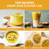 (7oz, 80 HANDPICK Golden Milk Powder with Turmeric - servings) Instant Latte Mix | Blend of Ginger, Black Pepper