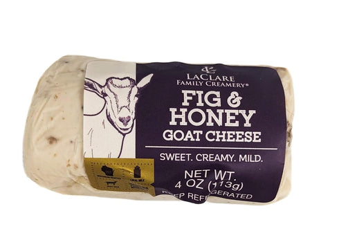 Generic 4 oz (Pack 4) Goat Milk Cheese Fig & Honey Chevre