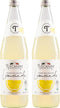 Tuscanini Premium Organic Sparkling Lemonade, 25.3oz (2 Pack) | Real Italian Lemon