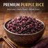 MAJI RICE Packed 1.2 Taiwan Purple Rice Black Glutinous Rice Whole Grain Sticky Rice Vacuum Perfect for Desserts