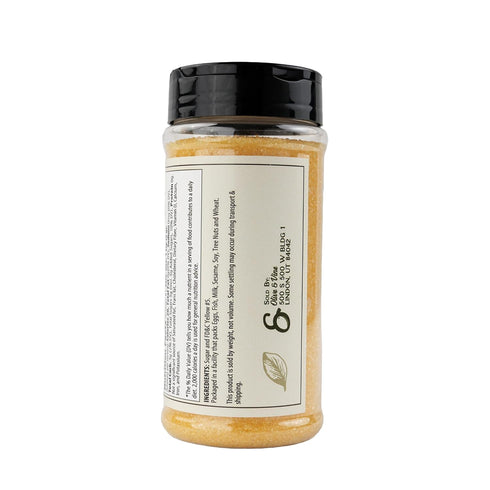 (14.4 Olive & Vine Yellow Sanding Sugar, Sweet Finish, For Baking & Decorating, Rich Tradition, Authentic Taste