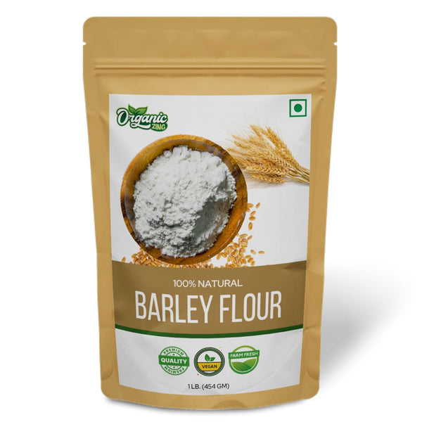 Organic Zing Organic Barley Flour | Organic Hulled Barley ground into Flour
