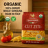 100% (1 LB. PASTA ZARA - Cut Ziti - Organic - Italian Pasta, Made with Durum Wheat Semolina Flour, Non GMO, Kosher BAG)