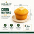 JO BAKES 8 Count Cornbread Muffins Bakery-Style Snack