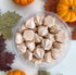 80 (4 Oz) Krunchy Melts Original Meringue Cookies | Pumpkin Spice Flavor | Only Calories Per Serving | Fat Free, Gluten