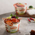 9 55g SIMPLY FOOD Instant Crab Glass Noodles (Min Cua) - BOWLS/ each Chewy, Clear Glass Vermicelli Noodles in a Seafood