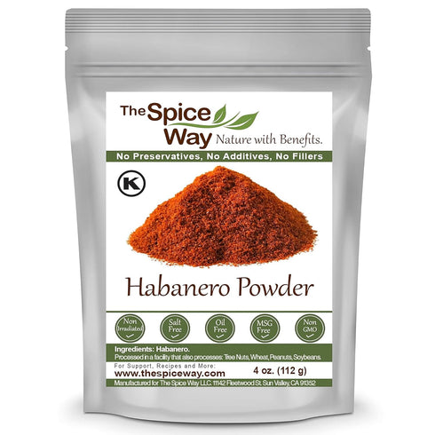 The Spice Way Premium Habanero Ground Pepper, 4 oz