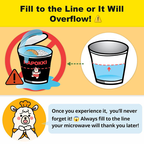 2 KINIKORA Premium Instant Rabokki Cup - Swicy Flavor, Cups, Korean Ramen & Tteokbokki, Quick and Easy Street Food