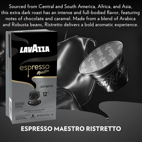 Pack, 10 Count (Pack 6) Lavazza Espresso Capsules Compatible with Nespresso Original Machines Variety
