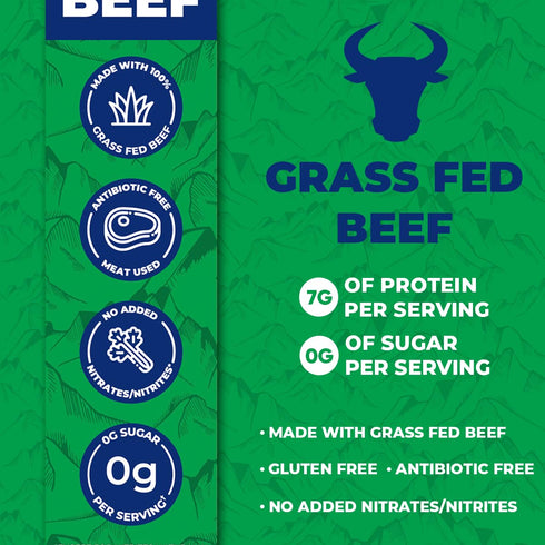 1oz 12-Pack, Apex Wild Game, Gluten Free, Keto, Paleo, Grass Fed Beef, Zero Sugar, Jerky Meat Snack Stick, Grass Fed