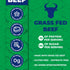 1oz 12-Pack, Apex Wild Game, Gluten Free, Keto, Paleo, Grass Fed Beef, Zero Sugar, Jerky Meat Snack Stick, Grass Fed