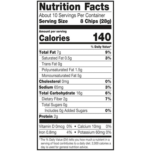 10.1 Oz Late July Chia & Quinoa Organic Tortilla Chips, Bag
