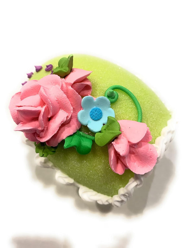 Generic Panoramic Sugar Egg with chick (Green)