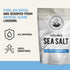 100% 227 Ava Jane's Kitchen - Colima Coarse Sea Salt - Unrefined, Natural, and Hand-Harvested - Protects Heart - Shapes