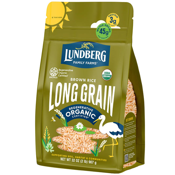 Lundberg Rice Brwn Long Org 32 OZ