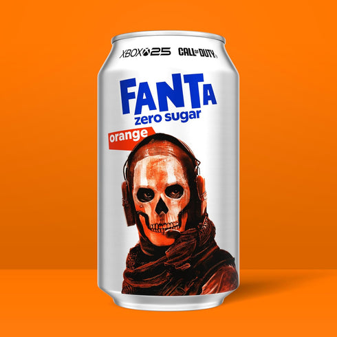 12 OZ X12 FANTA ZERO ORANGE LOW CALORIES CAN FL