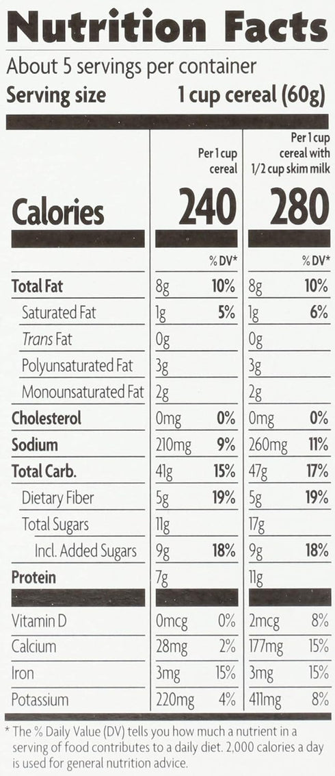 Cereal,11.5 (Pack 6) Nature's Path Organic Maple Pecan Crunch Ounce