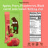 0.7 (Pack 18) BEAR Real Fruit Snack Splits - Gluten Free, Vegan, and Non-GMO - Apple and Strawberry Healthy School