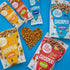 Pack (6 Pack) 6 oz Hummus The Good Bean Crunchy Chickpeas - Variety - - Sea Salt, Chili Lime, Sweet Sriracha
