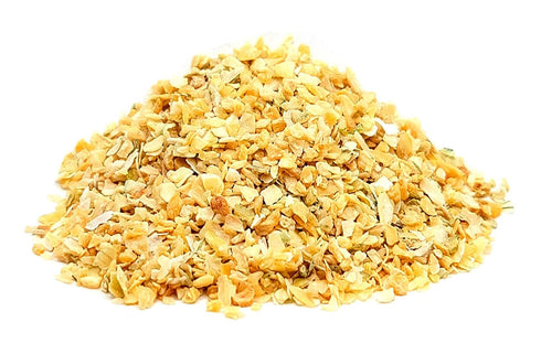 The Spice Way Minced Onion, 8 oz, Bulk Dehydrated Onion Flakes, Coarse than Powder or Granules
