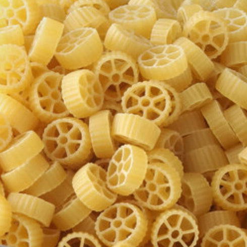 KIDU - Barilla Mini Wheels Pasta 16 Ounces Pack Of 2 (32 Ounces Total)