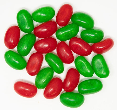 YANKEETRADERS Holiday Red and Green Jelly Beans, Christmas Candy in Bulk, Perfect