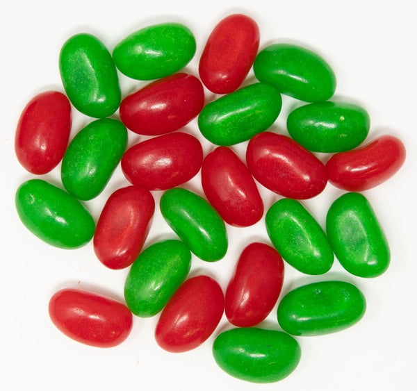 YANKEETRADERS Holiday Red and Green Jelly Beans, Christmas Candy in Bulk, Perfect