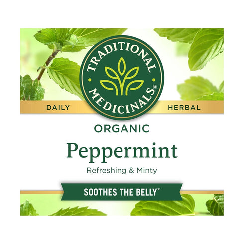 16 Traditional Medicinals Tea Peppermint Organic, ct