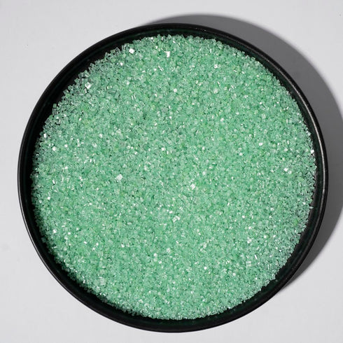 NIPEOR Green Sanding Sugar Edible Sugar Sprinkles For Cakes, Cupcakes, Cookies Sugar Sprinkles for Ice Cream Toppings