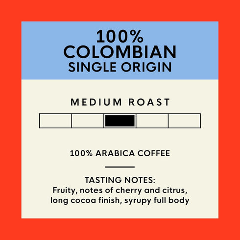 100% (2 lb San Francisco Bay Coffee - Medium Roast Whole Bean Coffee - Colombian bag)