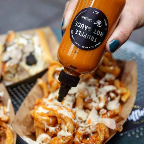 TRUFFLE TANGO - Original Carrot Hot Sauce - Habanero & Scotch Bonnet Peppers, Limes, Garlic, Culantro, 100% Clean