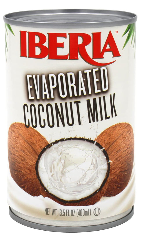 13.5 Oz (Pack 12) Iberia Lactose Free Evaporated Coconut Milk, Fl