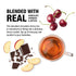 25 2 Tiesta Tea Merry Cocoa Cherry Premium Loose Leaf Tea, Chocolate Cherry Herbal Blend, Caffeine Free, Hot or Iced
